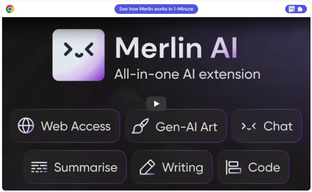 Merlin AI guide
